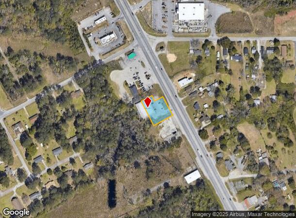 1544 S Main St, Darlington, SC Parcel Map