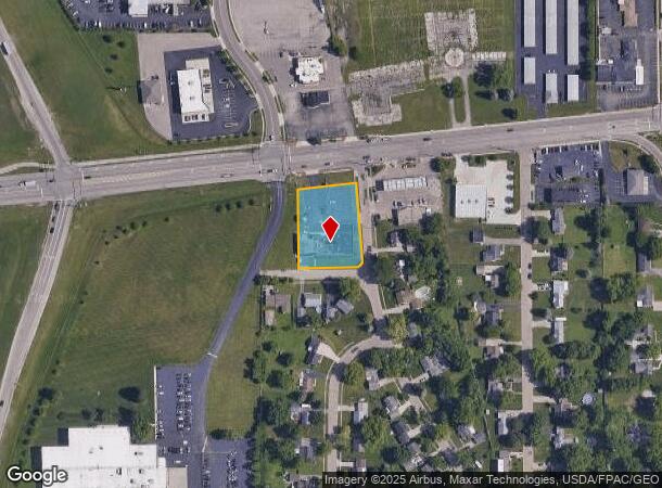  812 E National Rd, Vandalia, OH Parcel Map