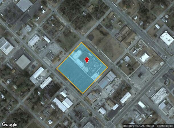  410 W Cherry St, Jesup, GA Parcel Map