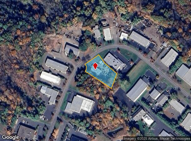 72 Commerce Way, South Windsor, CT Parcel Map