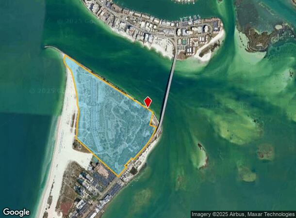  1060 Gulf Blvd, Clearwater Beach, FL Parcel Map