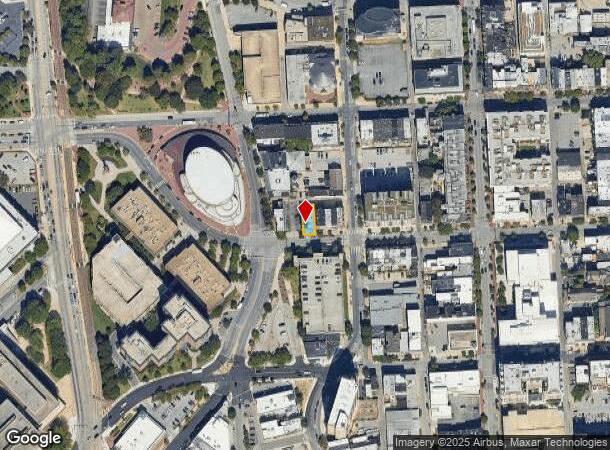  50 W Biddle St, Baltimore, MD Parcel Map