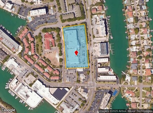  130 Island Way, Clearwater Beach, FL Parcel Map