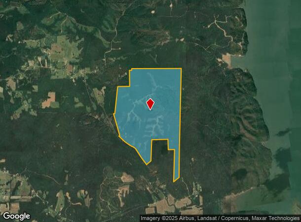  1600 Little Sulphur Creek Rd, Big Sandy, TN Parcel Map