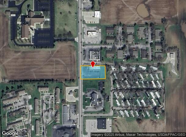 1150 N Shoop Ave, Wauseon, OH Parcel Map