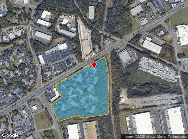  13311 Crescent Springs Dr, Charlotte, NC Parcel Map