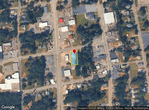 113 Sayre St, Anderson, SC Parcel Map