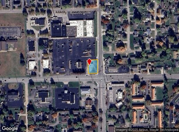  3996 25Th St, Columbus, IN Parcel Map