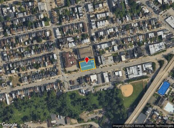4017 Liberty Ave, Pittsburgh, PA Parcel Map