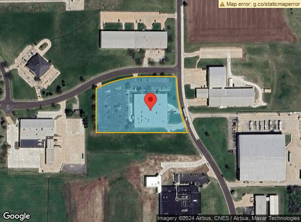  1805 Riverway Dr, Pekin, IL Parcel Map