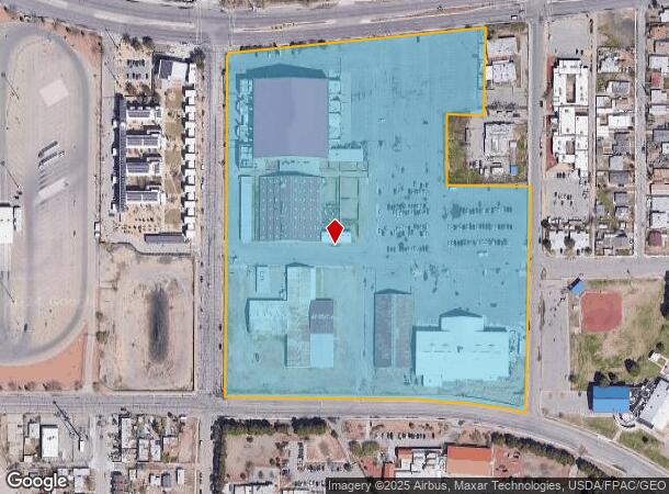  4100 E Paisano Dr, El Paso, TX Parcel Map