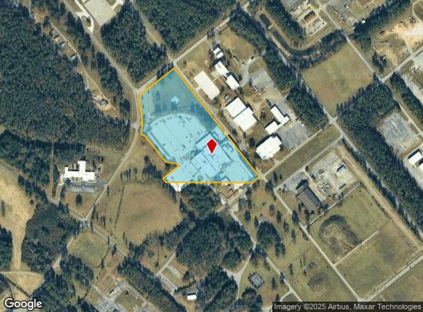  490 Care Dr, Anniston, AL Parcel Map