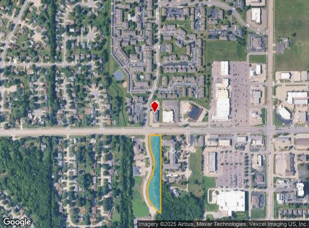  2858 Sw Villa West Dr, Topeka, KS Parcel Map