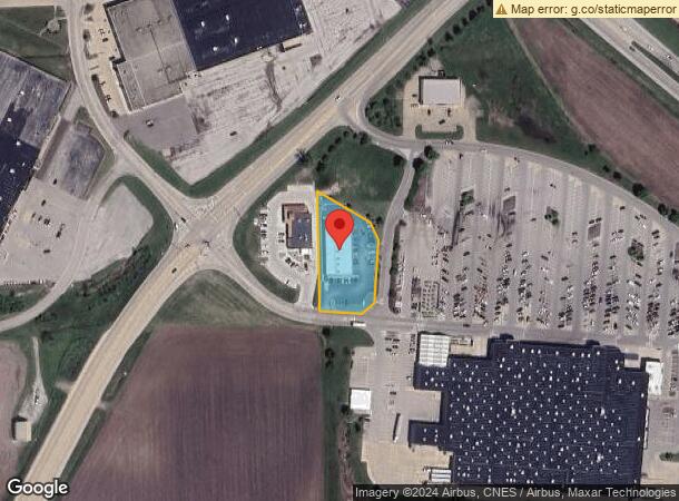  3400 Veterans Dr, Pekin, IL Parcel Map