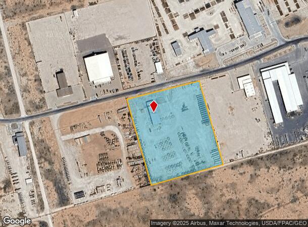  12107 W County Road 100, Midland, TX Parcel Map