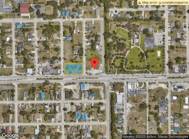  3159 Dr Martin Luther King Blvd, Fort Myers, FL Parcel Map