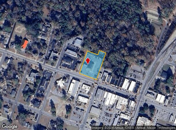  202 W Broad St, Elizabethtown, NC Parcel Map