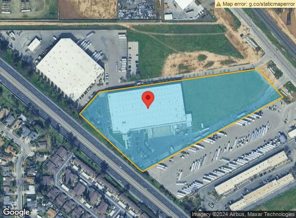  4393 N Golden State Blvd, Fresno, CA Parcel Map