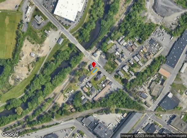  12 W Olive St, Scranton, PA Parcel Map