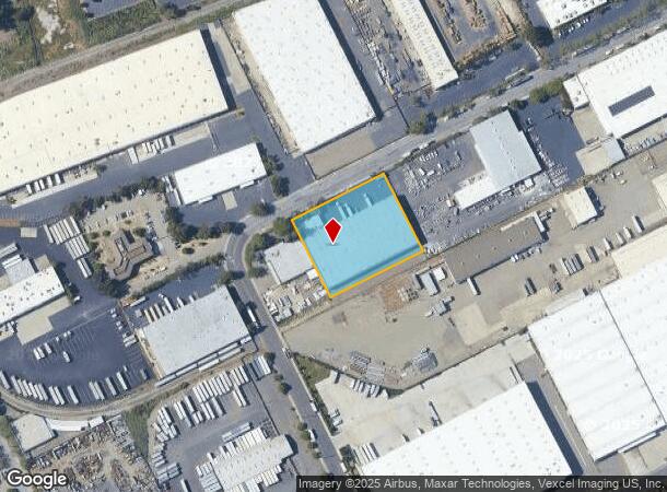 2434 Polvorosa Ave, San Leandro, CA Parcel Map