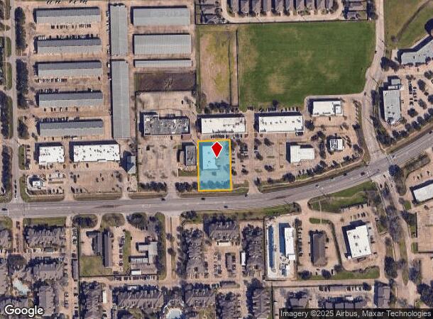 9701 Broadway St, Pearland, TX Parcel Map