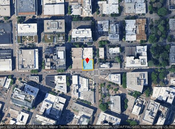  1005 W Burnside St, Portland, OR Parcel Map