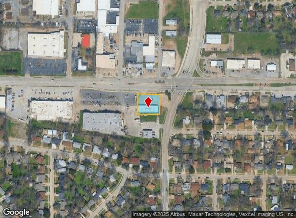  1716 E Abram St, Arlington, TX Parcel Map