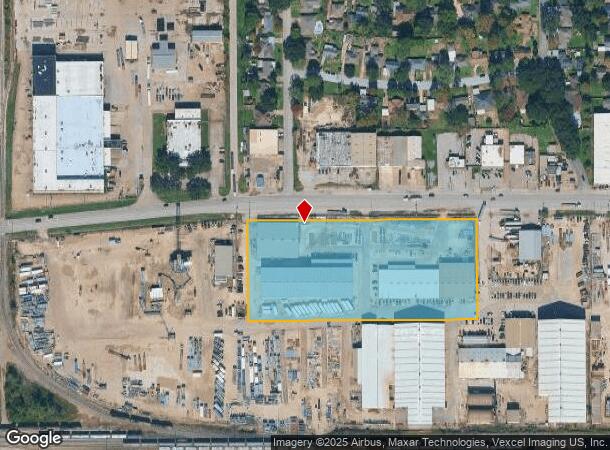 2110 Clinton Dr, Galena Park, TX Parcel Map