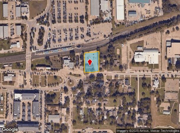  4121 Main St, Rowlett, TX Parcel Map