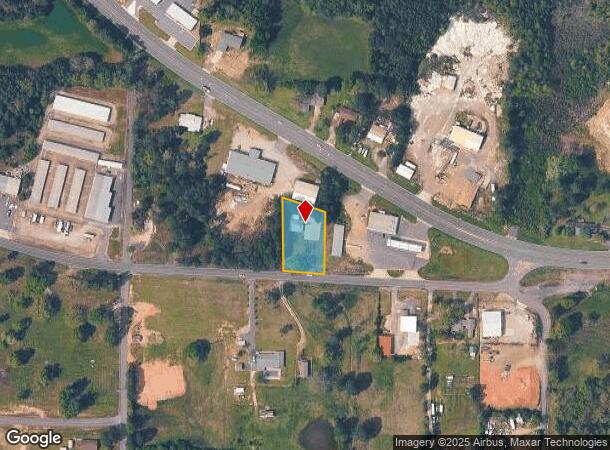 160 Adam Brown Rd, Pearcy, AR Parcel Map