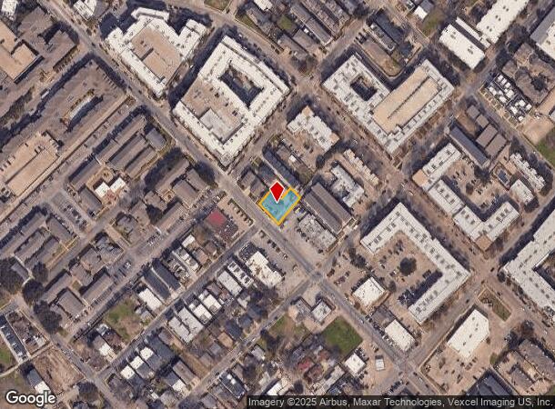 2518 N Fitzhugh Ave, Dallas, TX Parcel Map