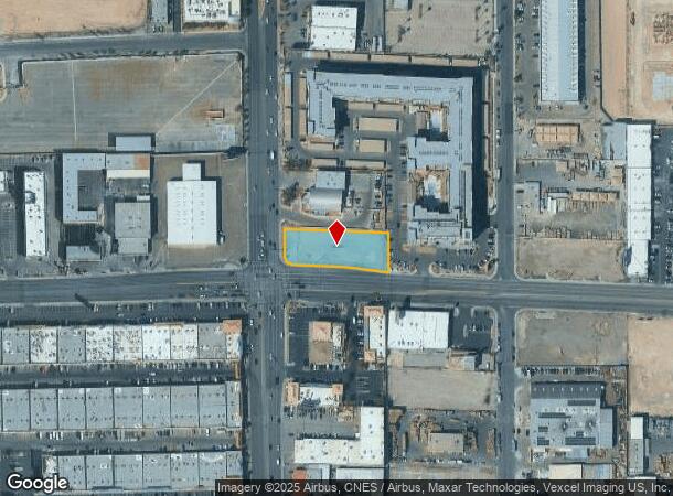 3500 Spring Mountain Rd, Las Vegas, NV Parcel Map