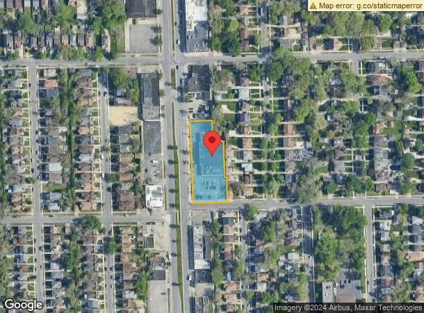  17500 Livernois Ave, Detroit, MI Parcel Map