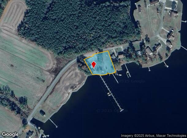 1056 Hubs Rec Rd, Belhaven, NC Parcel Map