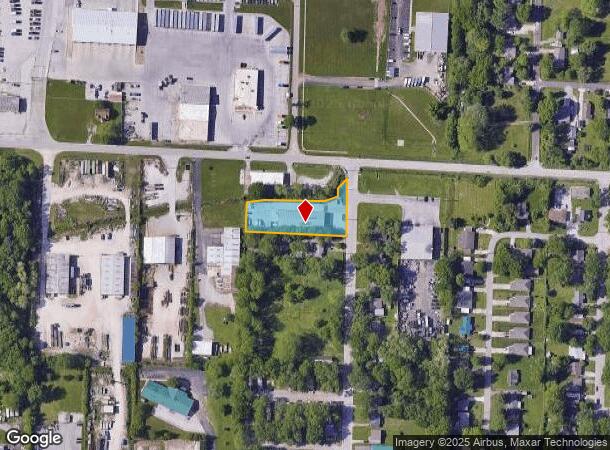  1711 N Barnes Ave, Springfield, MO Parcel Map