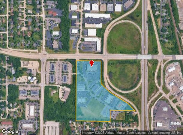 15 Tower Ct, Gurnee, IL Parcel Map