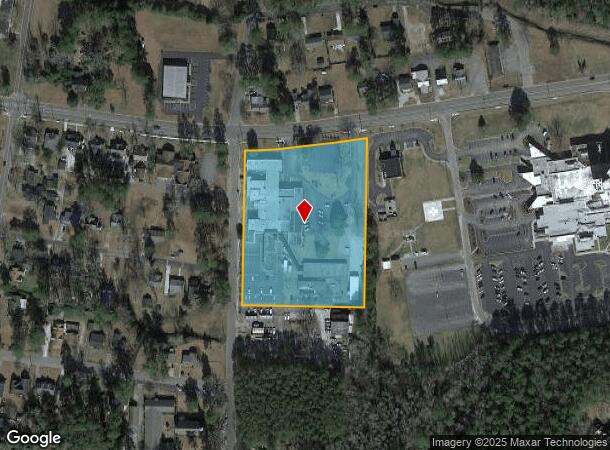  304 Jefferson St, Whiteville, NC Parcel Map