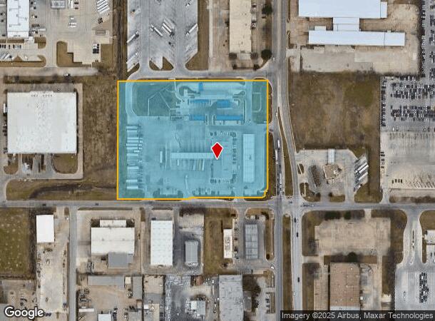 1301 Triad Blvd, Fort Worth, TX Parcel Map
