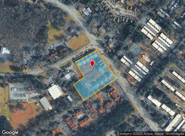 1580 Barnett Shoals Rd, Athens, GA Parcel Map