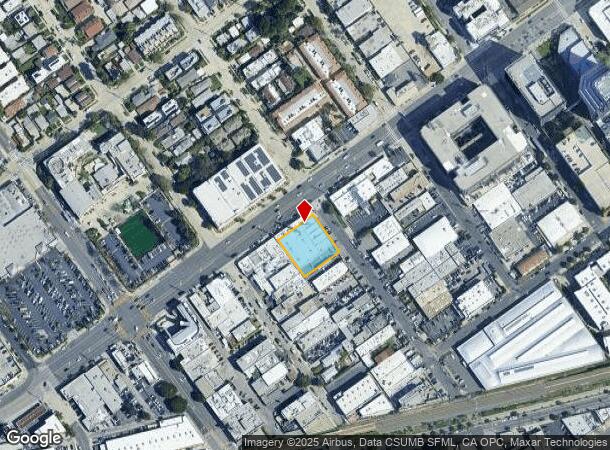  11600 W Olympic Blvd, Los Angeles, CA Parcel Map