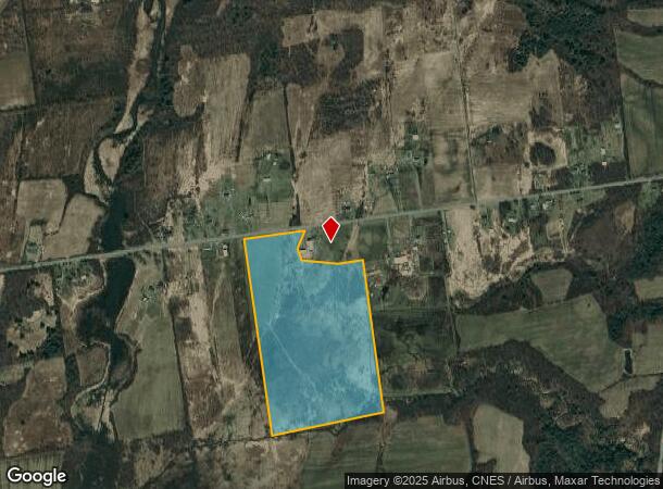 304 Town Line Rd, Fort Edward, NY Parcel Map