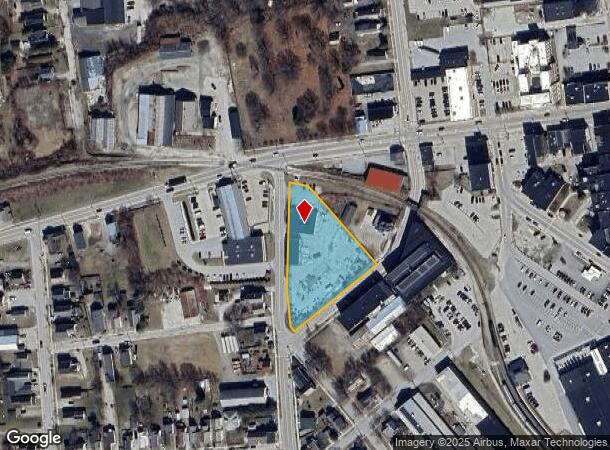 1 Pine St, Rutland, VT Parcel Map