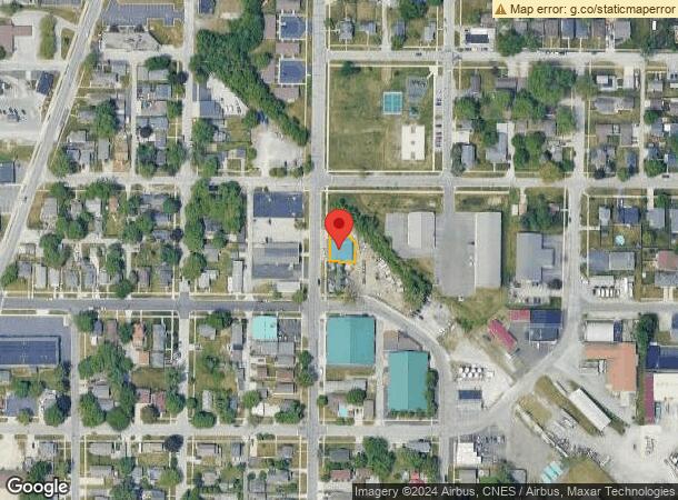  520 N Grant St, Crown Point, IN Parcel Map