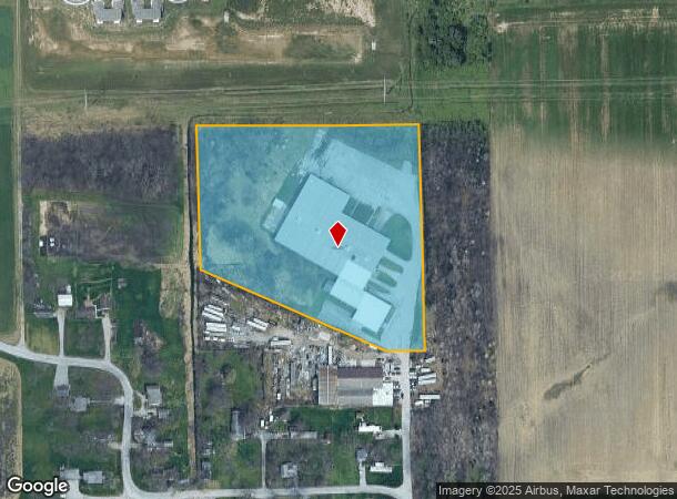 9100 Front St, Fort Wayne, IN Parcel Map