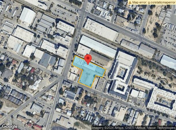  1400 S Flores St, San Antonio, TX Parcel Map