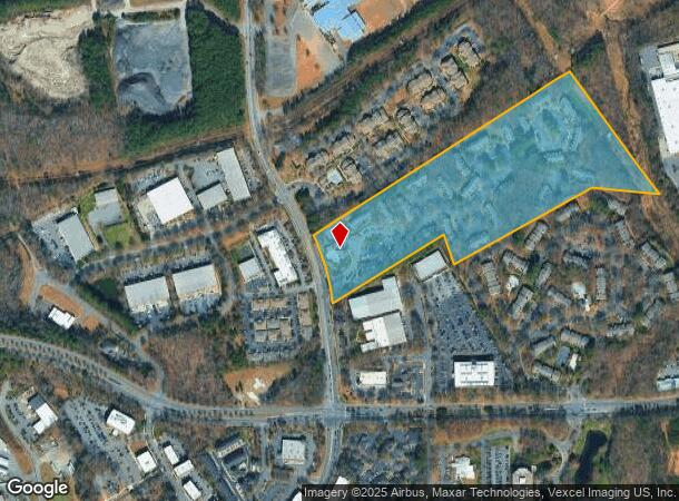 1301 Crescent Ln, Matthews, NC Parcel Map