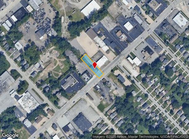 29025 Euclid Ave, Wickliffe, OH Parcel Map