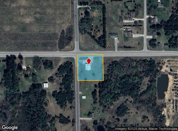 6020 E 34 Rd, Cadillac, MI Parcel Map