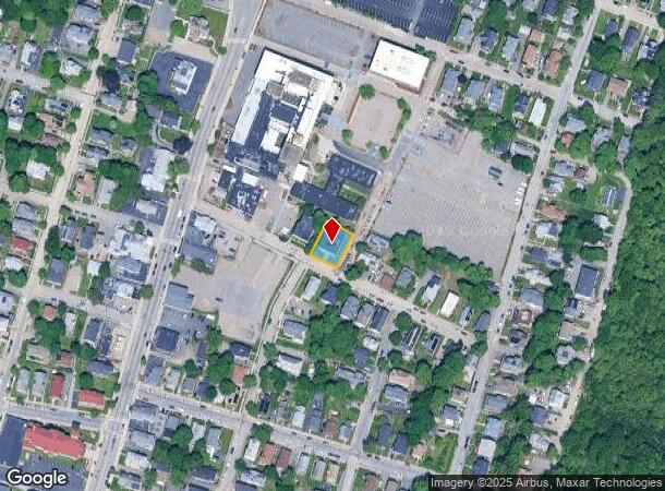  14 Duxbury Rd, Worcester, MA Parcel Map