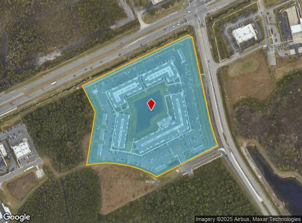 100 N Alva Cir, Daytona Beach, FL Parcel Map